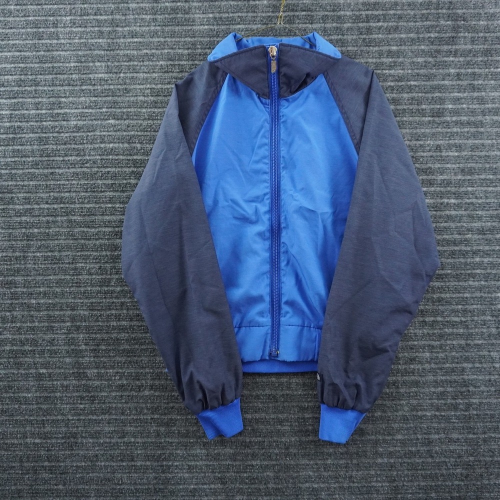 The North Face Windbreaker Mens Large Blue Vintage 80s USA Made Talon Zip